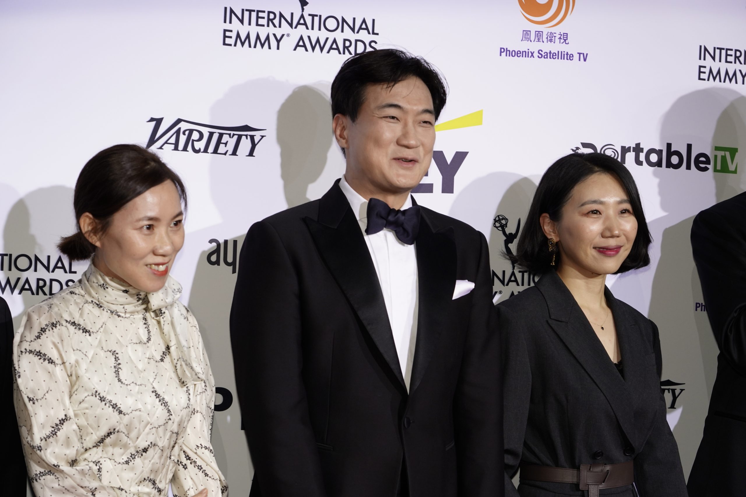 TV Movie/Mini-Series Nominee for It's Okay To Not Be Okay, Young-Kyu Kim on the red carpet at the 49th International Emmy Awards, November 22, 2021 in New York City. 49th International Emmy Awards