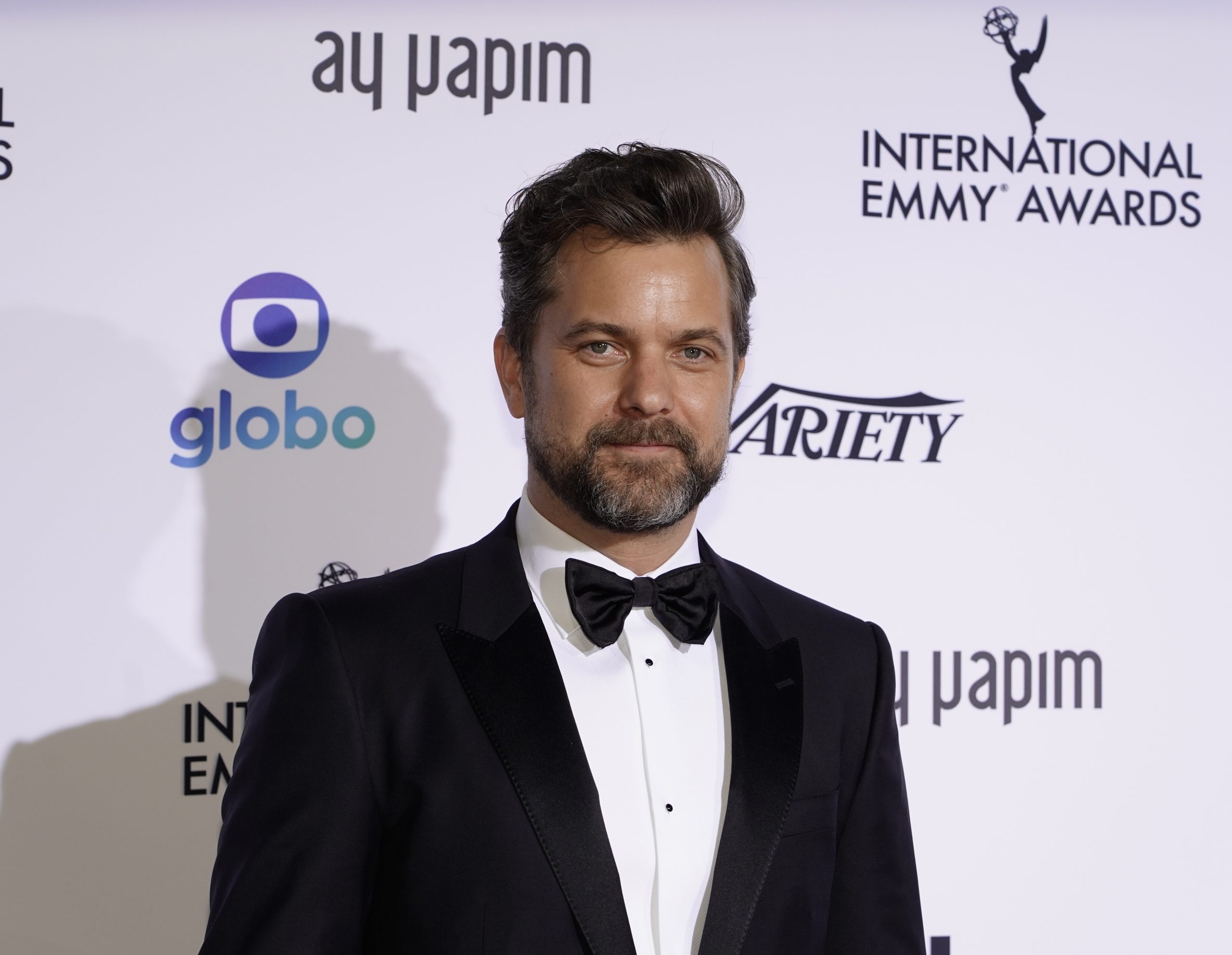 Presenter Joshua Jackson on the red carpet at the 49th International Emmy Awards, November 22, 2021 in New York City. 49th International Emmy Awards